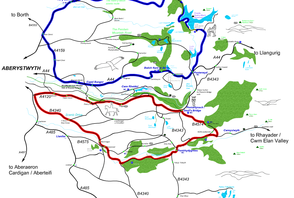 Scenic Drives: Red Route